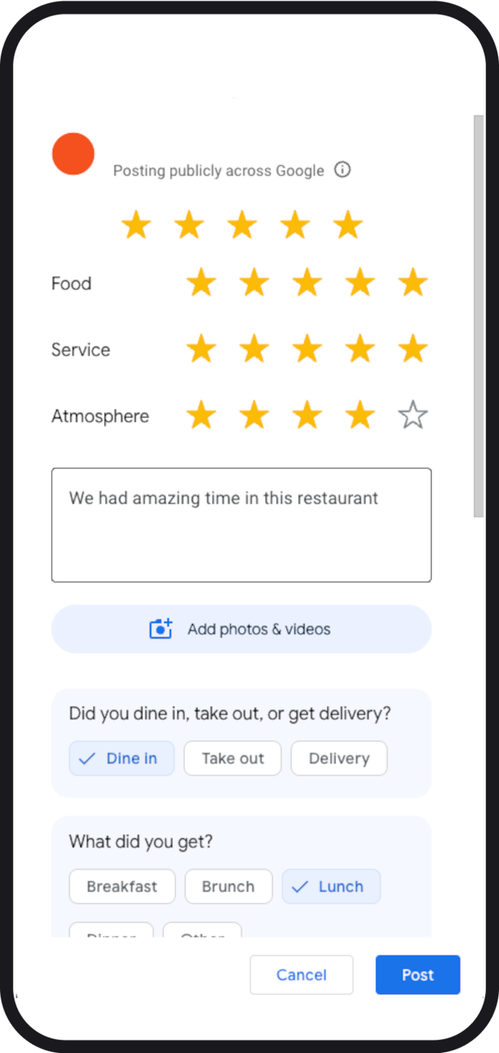 Mobile App Screenshot