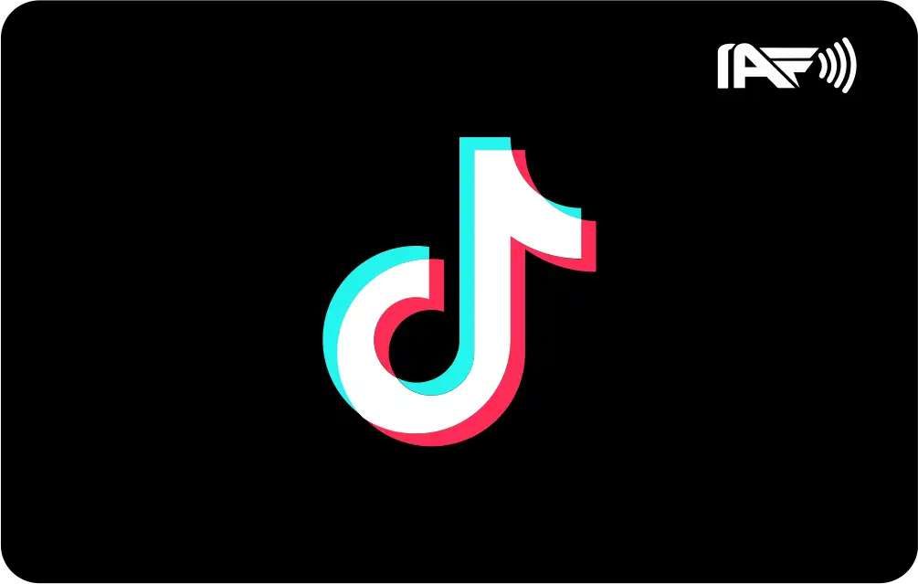 TikTok NFC card